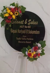 Papan Akrilik Ucapan Ulang Tahun Sepatan